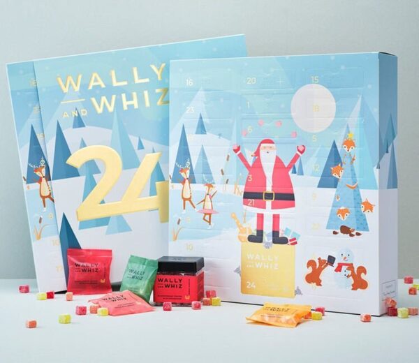 Julekalender Wally & Whiz RED BARNET + gratis smagsprøve (forudbestil)