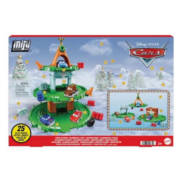 Disney Pixar Cars Mini Julekalender