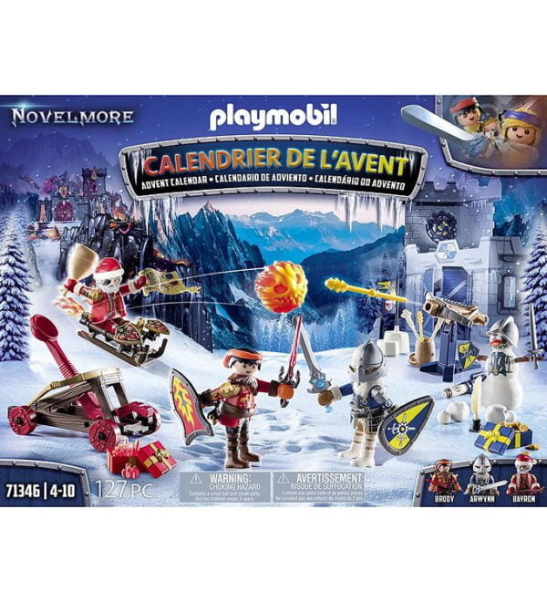 Playmobil Novelmore - Julekalender - 71346 - 127 Dele