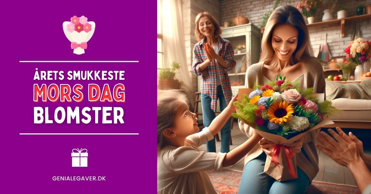 De smukkeste Mors Dag blomster du kan give til Mors Dag 2024