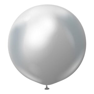 Latexballoner Professional Superstore Silver Chrome - 10-pak