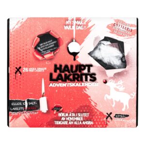 Haupt Lakrids Julekalender 2024 - 375 gram