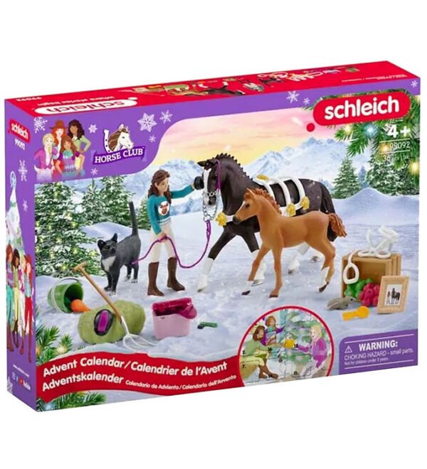 Schleich Julekalender - Horse Club - 24 Låger