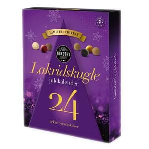 Nordthy Julekalender Lakridskugler Limited edition - 260 g