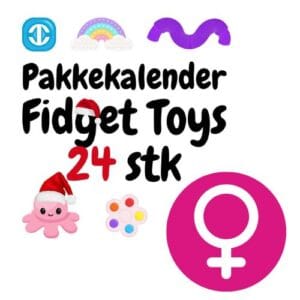 Pakkekalender - Pige - Fidget Toys 24 Stk. (se video)