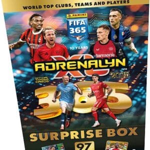 Panini Adrenalyn XL: FIFA 365 2025 - Pakkekalender med 24 lÃ¥ger - Fodboldkort-Julekalender (Countdown/Advent Calendar)