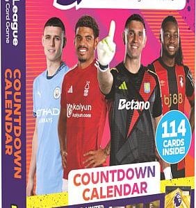 Panini Adrenalyn XL: Premier League 2024/2025 - Pakkekalender med 24 lÃ¥ger - Fodboldkort-Julekalender