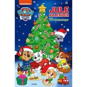 Paw Patrol julekalender med 24 billedbøger