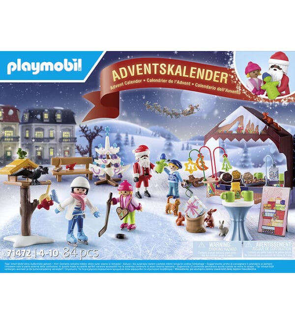 Playmobil Julekalender - En Tur Til Julemarkedet - 71472 - 84 De