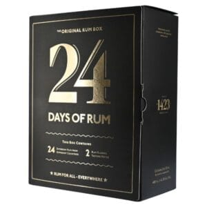 24 Days Of Rum Calendar Black Edition 24x2cl